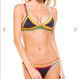 Kiini Bikini Set // Navy/Multi